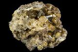 Yellow Barite Crystal Cluster - China #112641-1